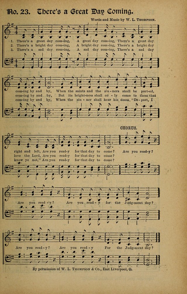 Sweet Harmonies: a new song book of gospels songs for use in revivals and all religious gatherings, sunday-schools, etc. page 17