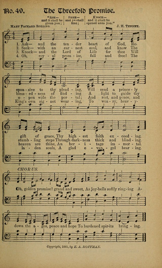 Sweet Harmonies: a new song book of gospels songs for use in revivals and all religious gatherings, sunday-schools, etc. page 37
