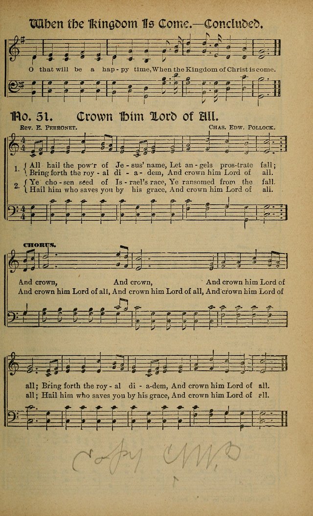 Sweet Harmonies: a new song book of gospels songs for use in revivals and all religious gatherings, sunday-schools, etc. page 39