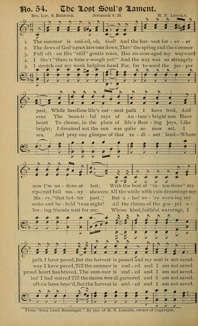 Sweet Harmonies: a new song book of gospels songs for use in revivals and all religious gatherings, sunday-schools, etc. page 42