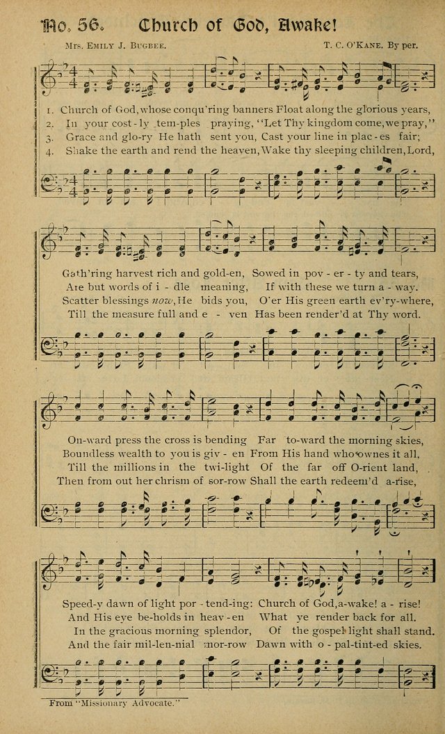 Sweet Harmonies: a new song book of gospels songs for use in revivals and all religious gatherings, sunday-schools, etc. page 44