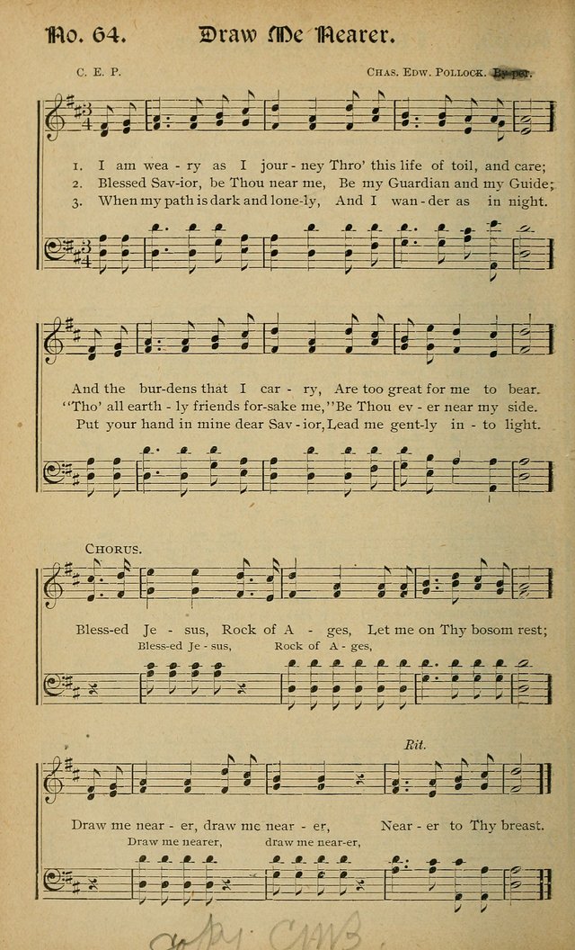 Sweet Harmonies: a new song book of gospels songs for use in revivals and all religious gatherings, sunday-schools, etc. page 52