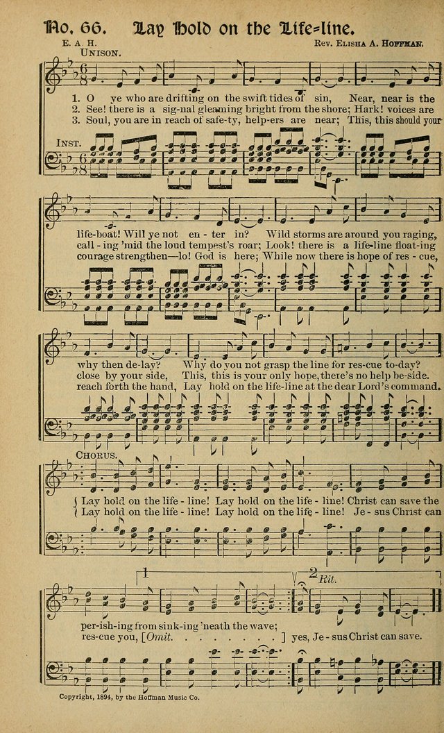 Sweet Harmonies: a new song book of gospels songs for use in revivals and all religious gatherings, sunday-schools, etc. page 54