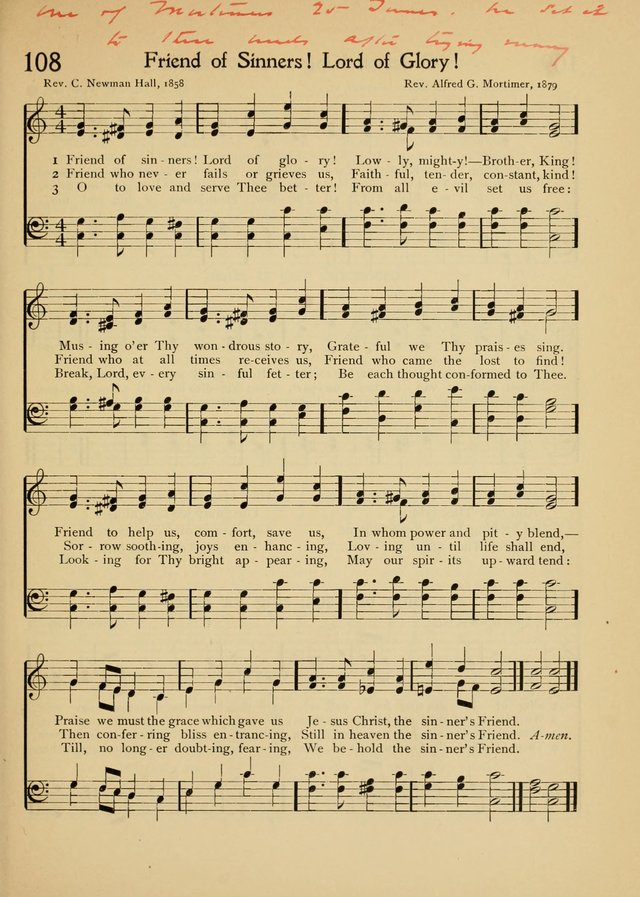 The School Hymnal page 116