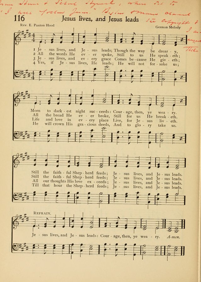 The School Hymnal page 123