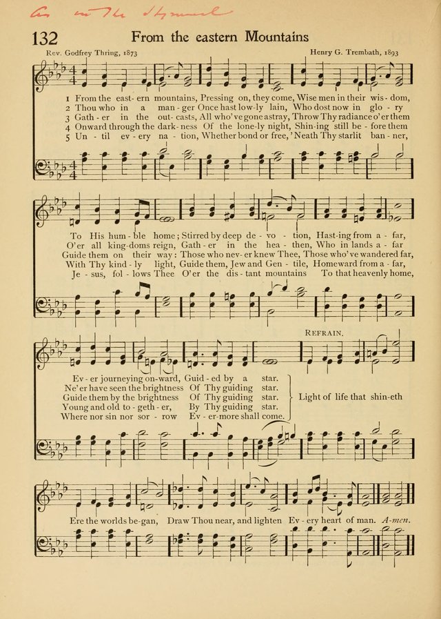 The School Hymnal page 137