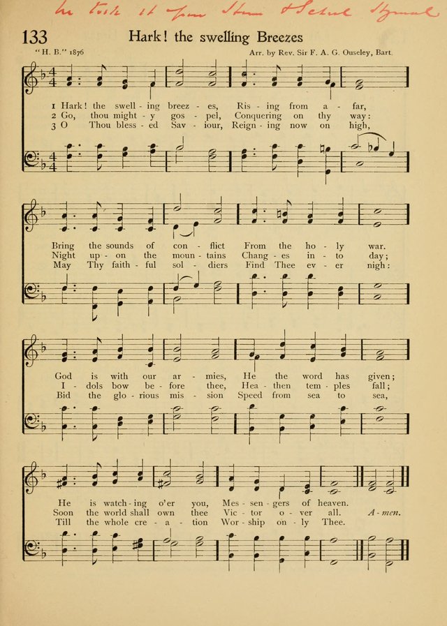 The School Hymnal page 138