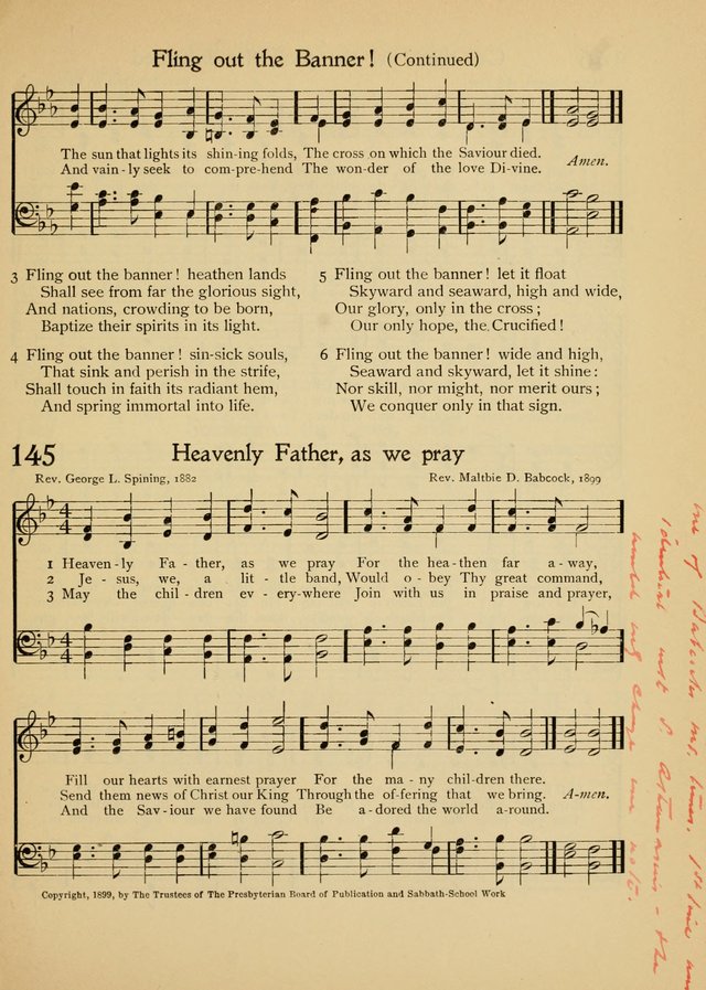 The School Hymnal page 148