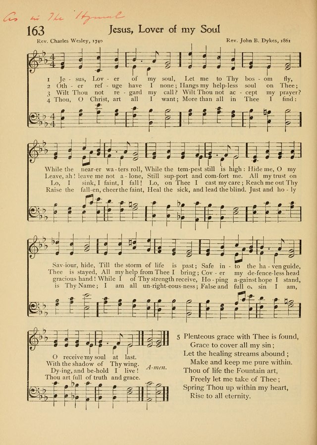 The School Hymnal page 165