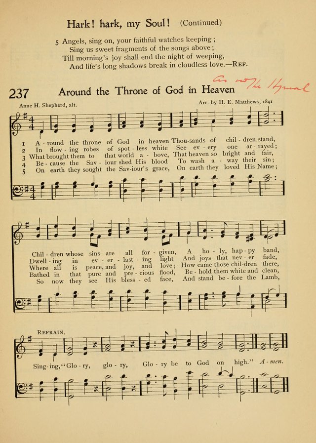 The School Hymnal page 236