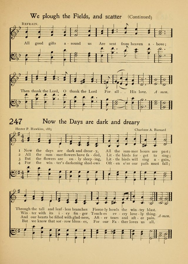 The School Hymnal page 246