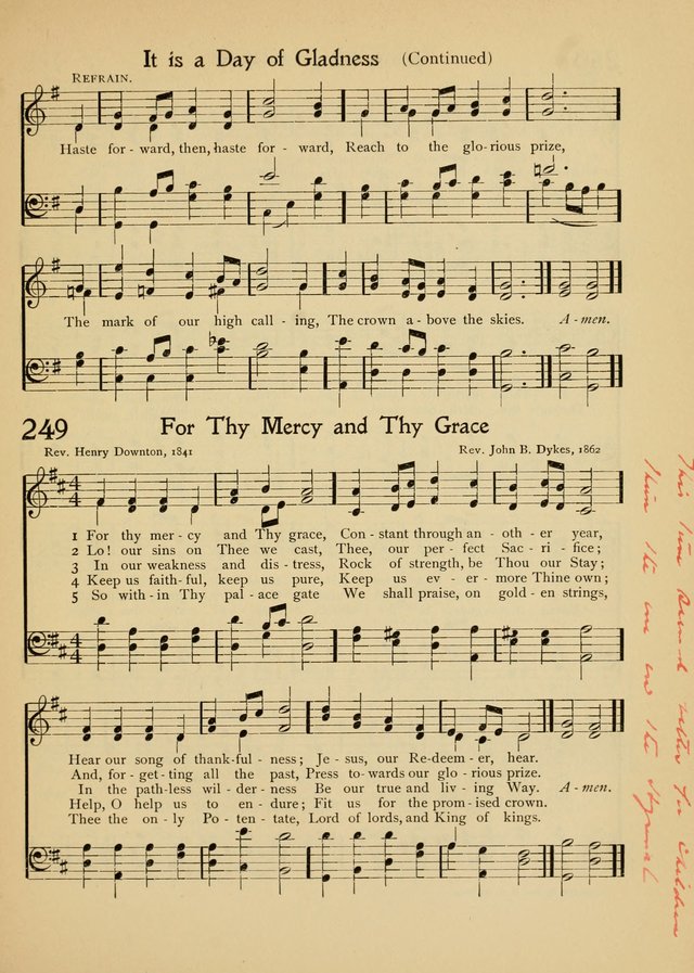 The School Hymnal page 248