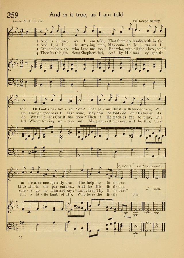 The School Hymnal page 258