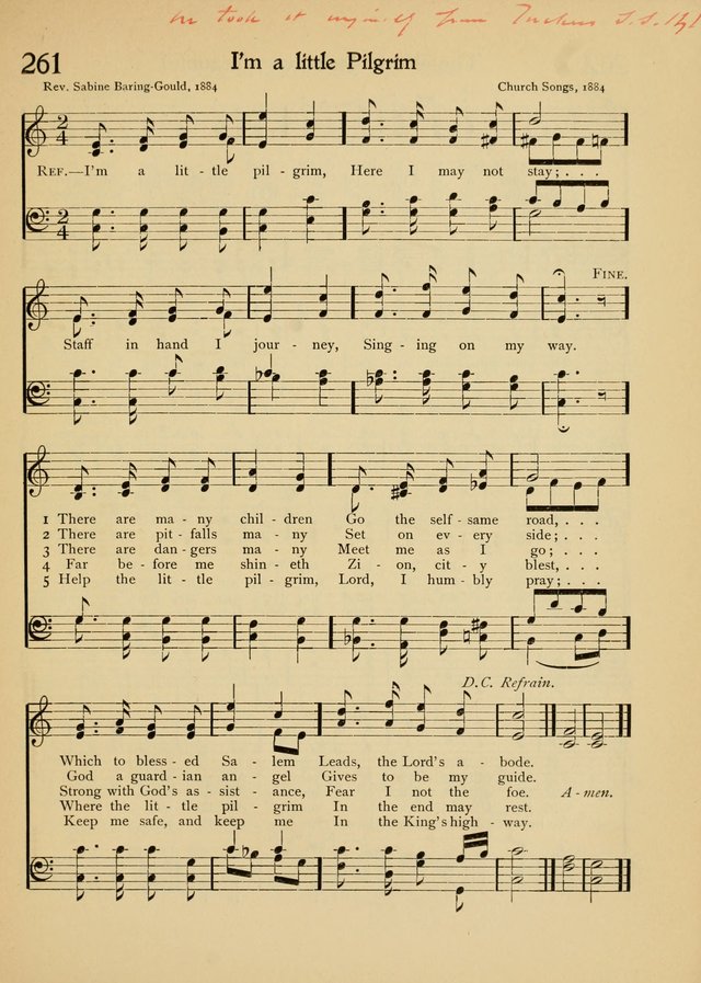 The School Hymnal page 260