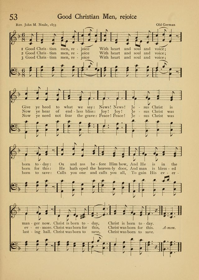 The School Hymnal page 64