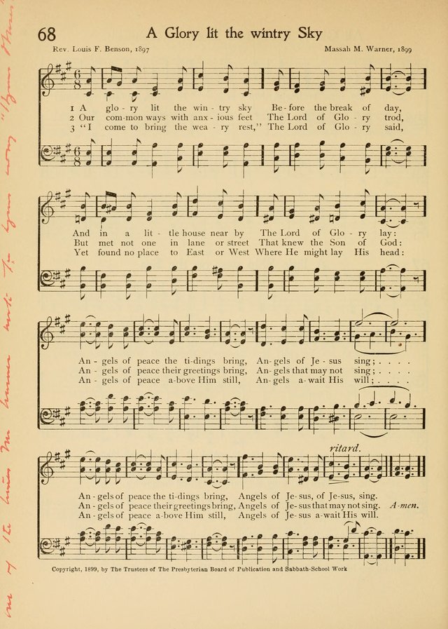 The School Hymnal page 79