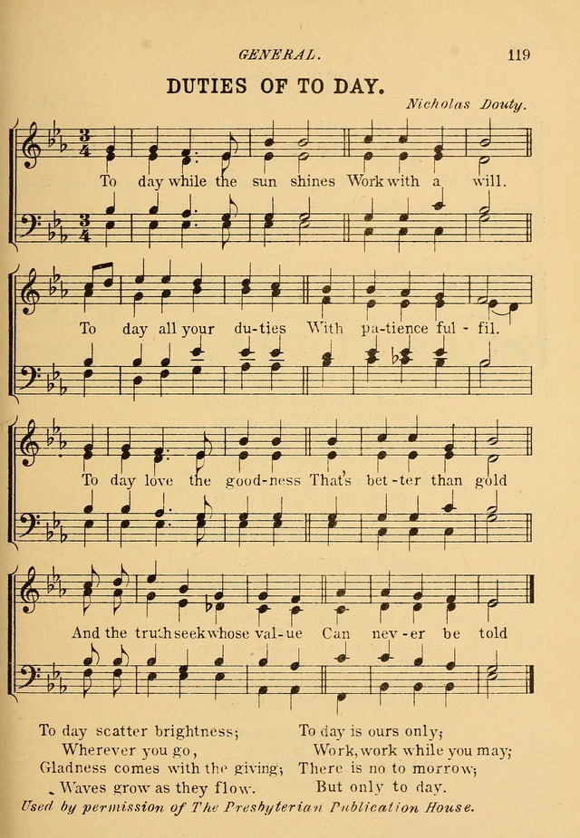 The Service Hymnal with an introductory service page 120