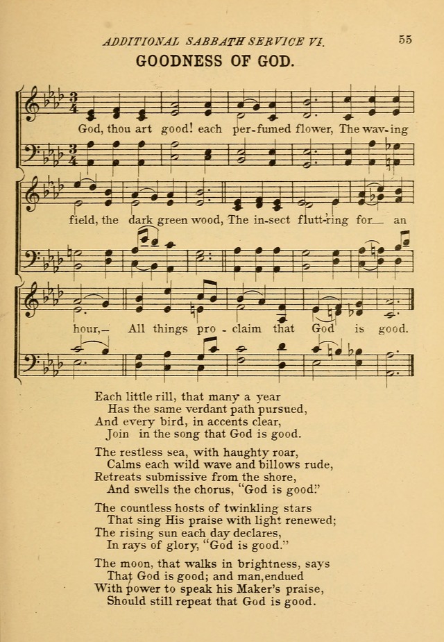 The Service Hymnal with an introductory service page 56