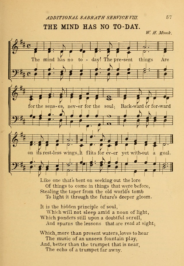 The Service Hymnal with an introductory service page 58