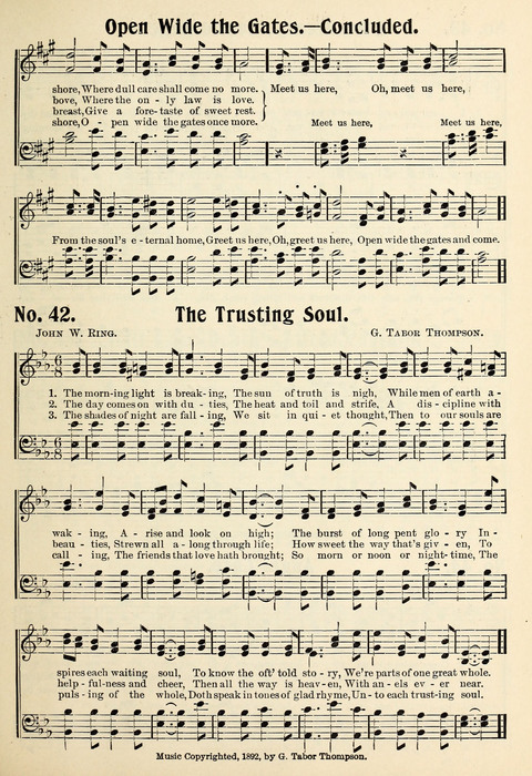 Spiritualist Hymnal page 35