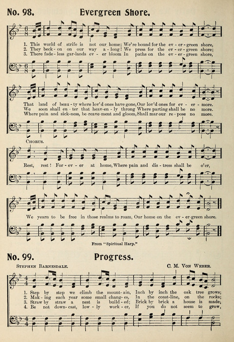 Spiritualist Hymnal page 84