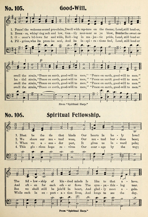 Spiritualist Hymnal page 89