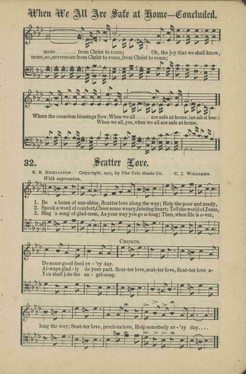 The Song Harvest: a Book of Gospel Songs page 41