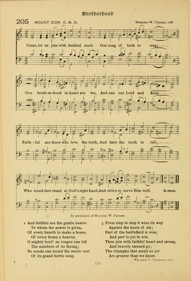 The School Hymnal: a book of worship for young people page 172