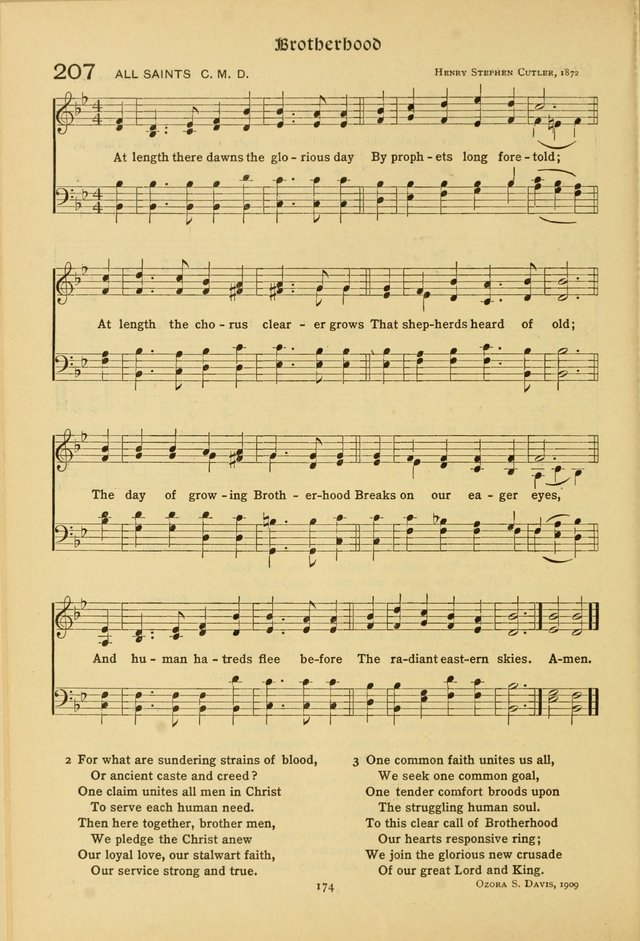 The School Hymnal: a book of worship for young people page 174