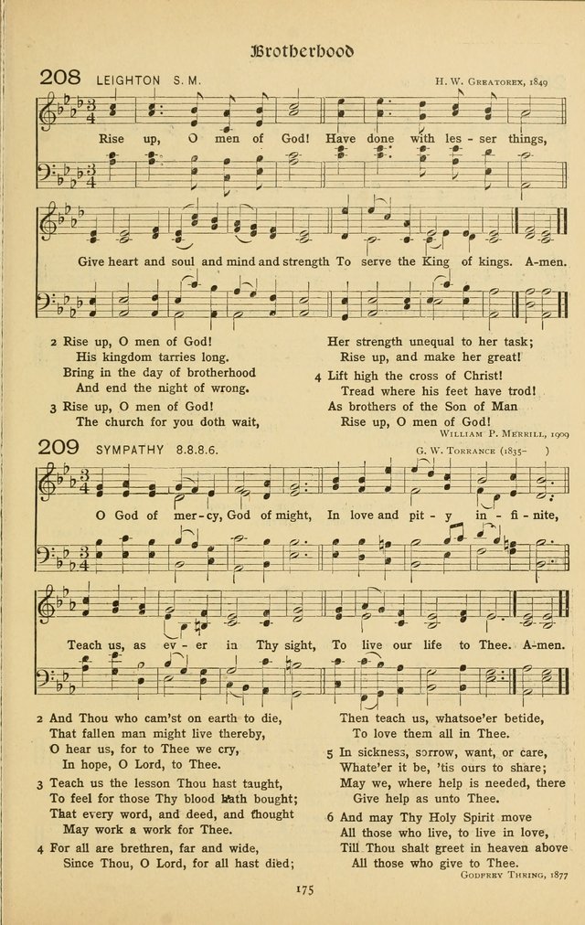 The School Hymnal: a book of worship for young people page 175