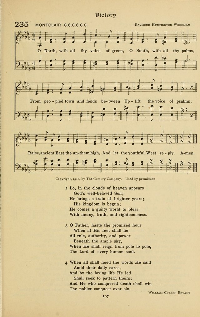 The School Hymnal: a book of worship for young people page 197