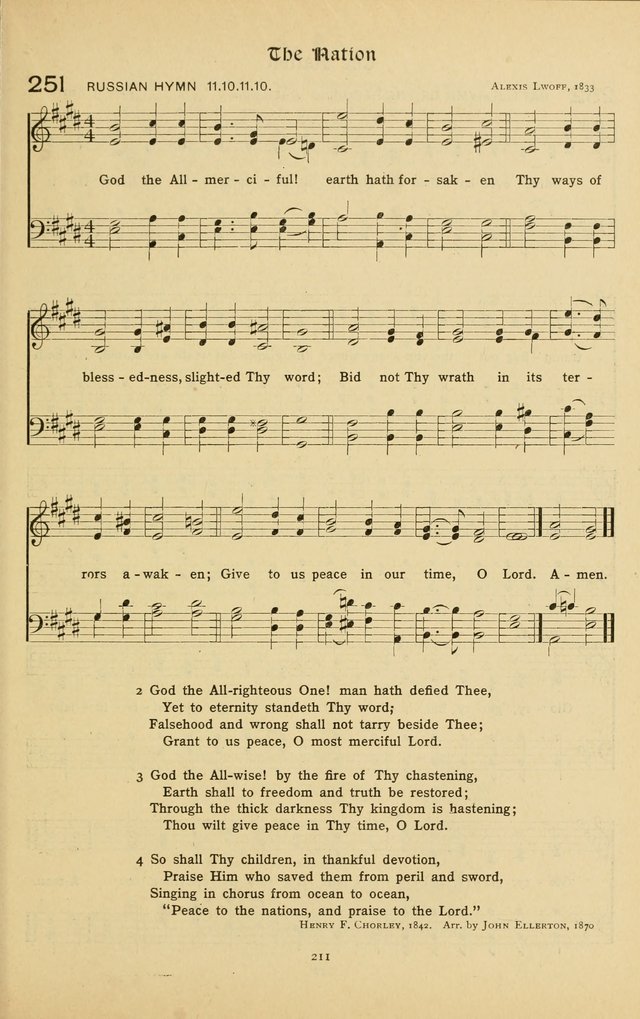 The School Hymnal: a book of worship for young people page 211