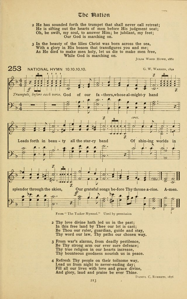 The School Hymnal: a book of worship for young people page 213