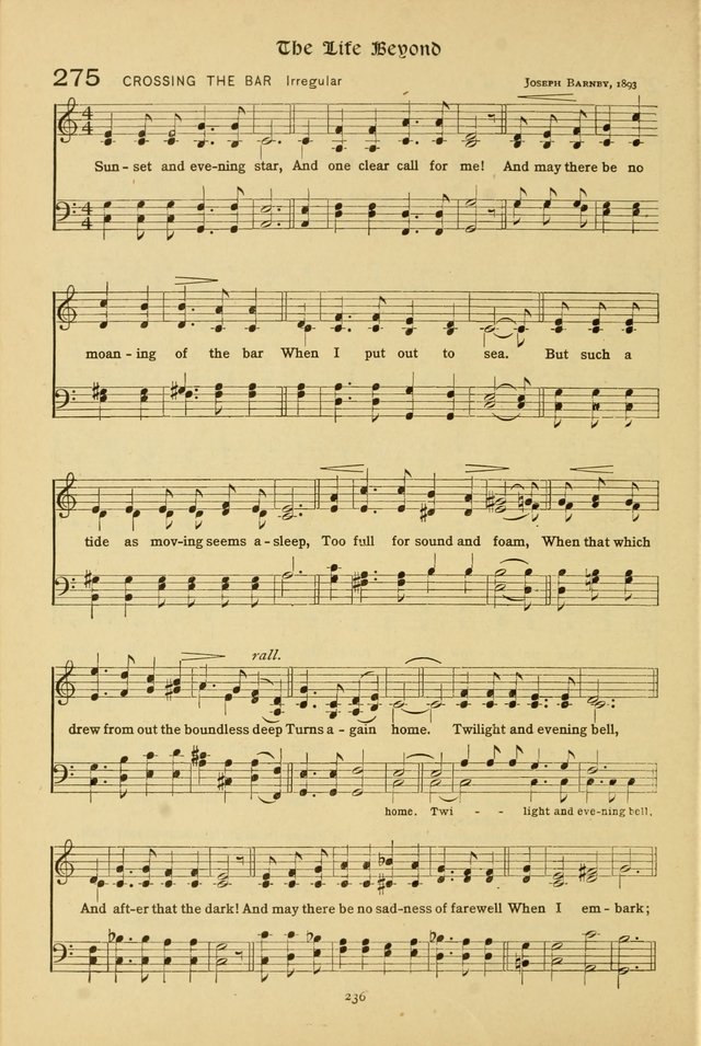 The School Hymnal: a book of worship for young people page 236