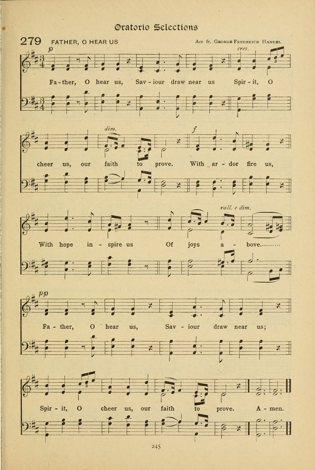 The School Hymnal: a book of worship for young people page 245