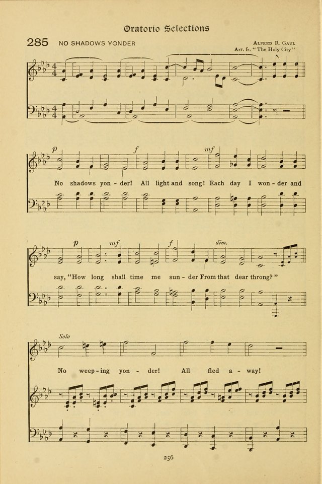 The School Hymnal: a book of worship for young people page 256