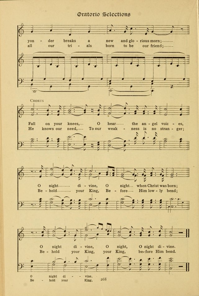 The School Hymnal: a book of worship for young people page 268