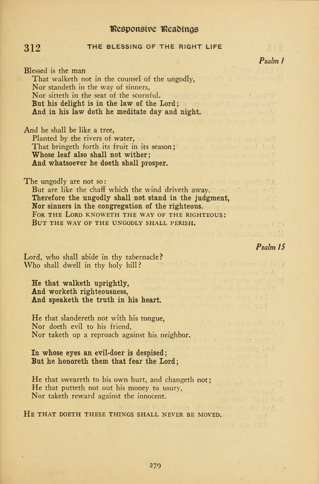 The School Hymnal: a book of worship for young people page 279