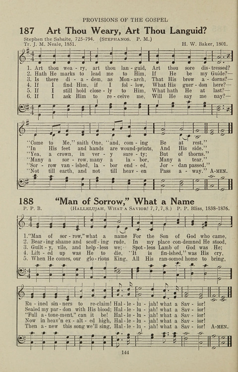 Service Hymnal: with responsive readings, appropriate for all Protestant religious activities page 136