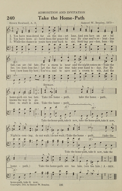 Service Hymnal: with responsive readings, appropriate for all Protestant religious activities page 178