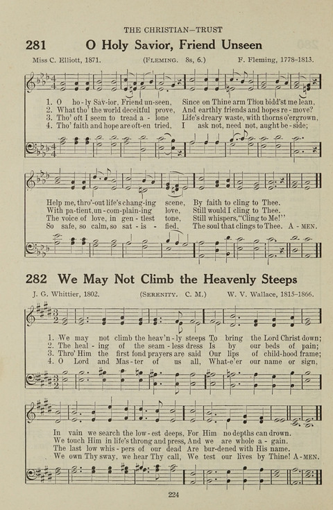 Service Hymnal: with responsive readings, appropriate for all Protestant religious activities page 216