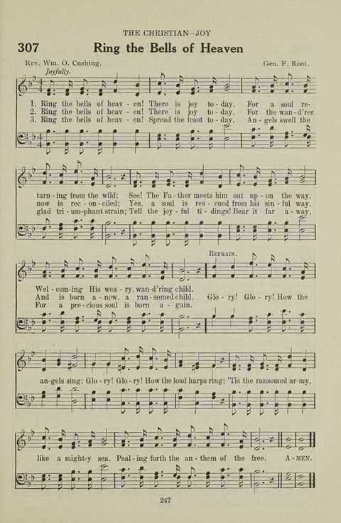 Service Hymnal: with responsive readings, appropriate for all Protestant religious activities page 239