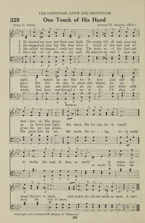 Service Hymnal: with responsive readings, appropriate for all Protestant religious activities page 258