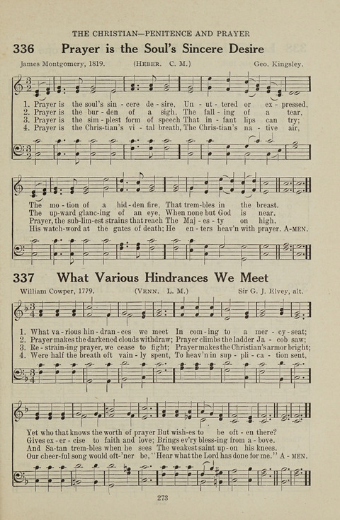 Service Hymnal: with responsive readings, appropriate for all Protestant religious activities page 265