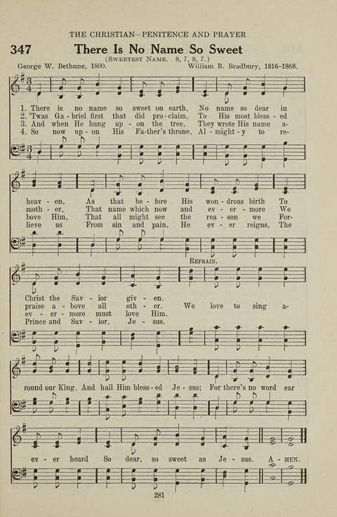 Service Hymnal: with responsive readings, appropriate for all Protestant religious activities page 273