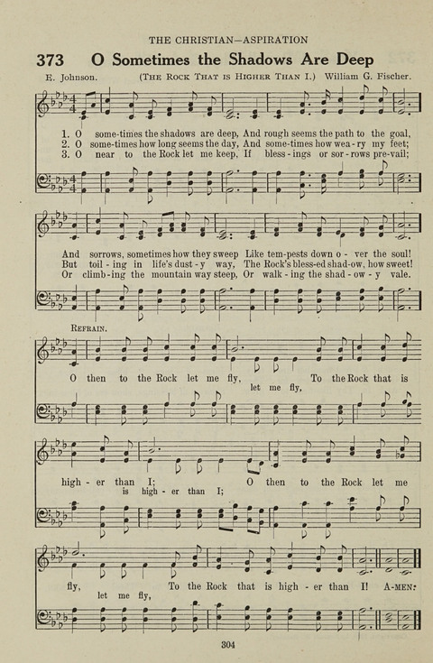 Service Hymnal: with responsive readings, appropriate for all Protestant religious activities page 296