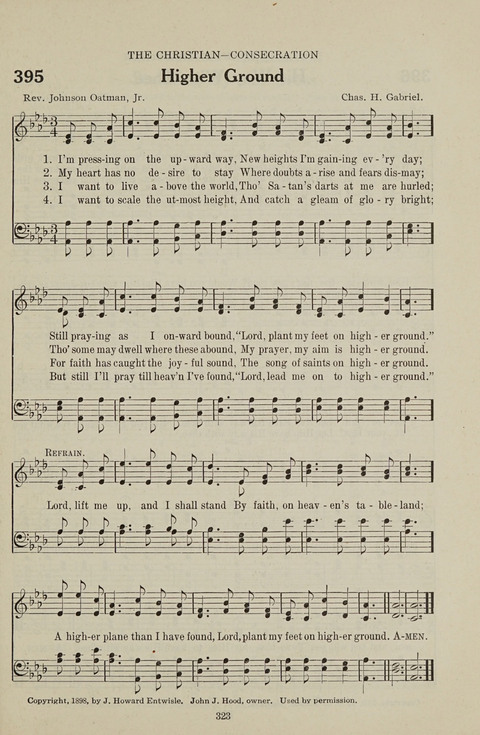 Service Hymnal: with responsive readings, appropriate for all Protestant religious activities page 315
