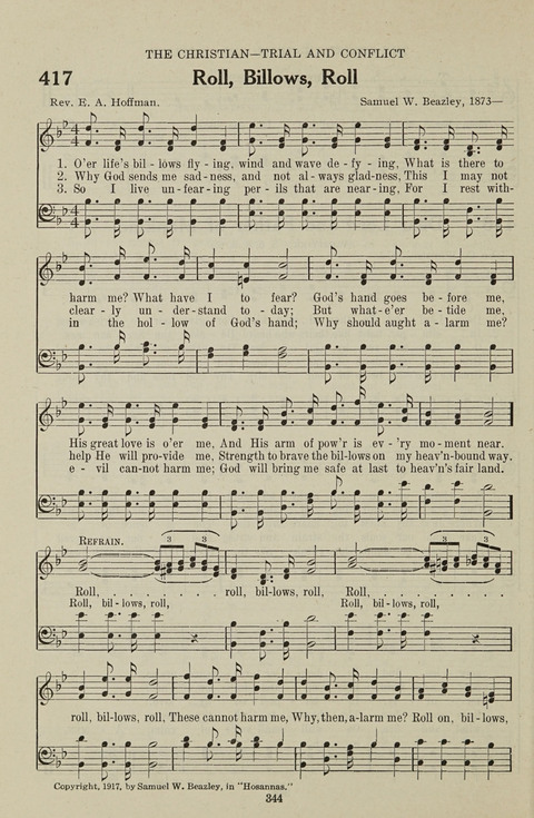 Service Hymnal: with responsive readings, appropriate for all Protestant religious activities page 336