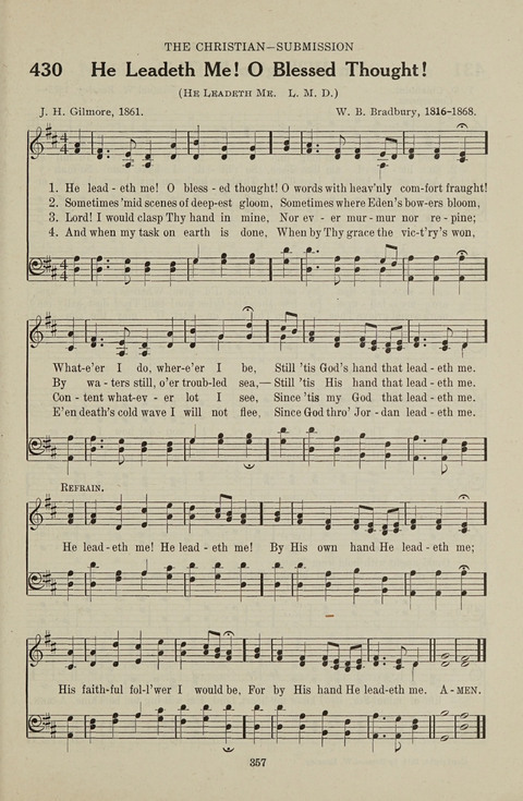 Service Hymnal: with responsive readings, appropriate for all Protestant religious activities page 349
