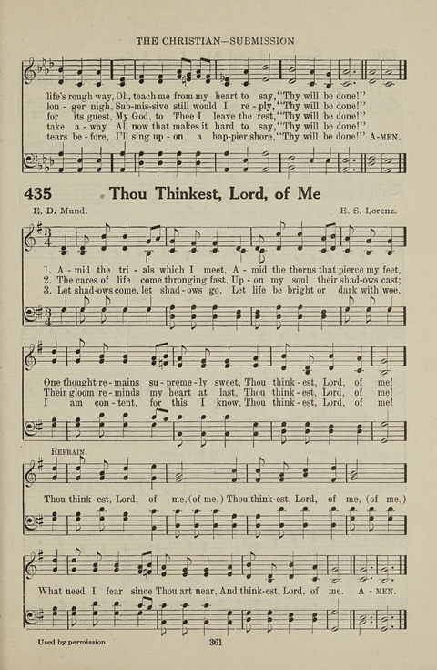 Service Hymnal: with responsive readings, appropriate for all Protestant religious activities page 353